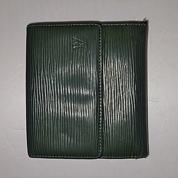 Louis Vuitton Handbags - Louis Vuitton Womens Wallet Epi Green Compact Authentic Durable Money Coins